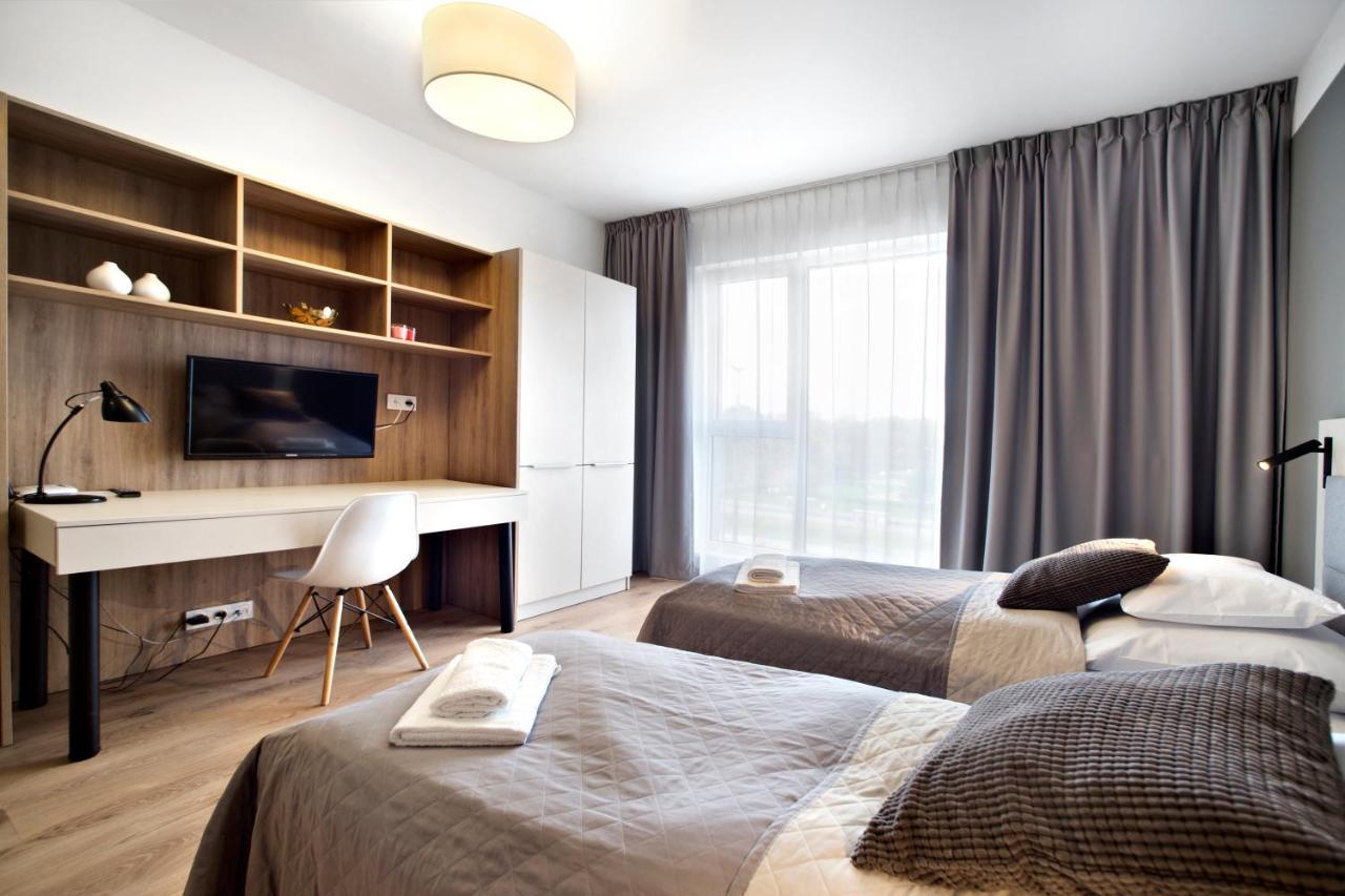 Wolska Residence Serviced Apartments Varsovia Exterior foto
