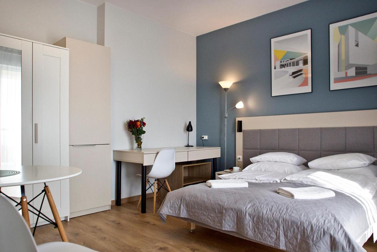 Wolska Residence Serviced Apartments Varsovia Exterior foto