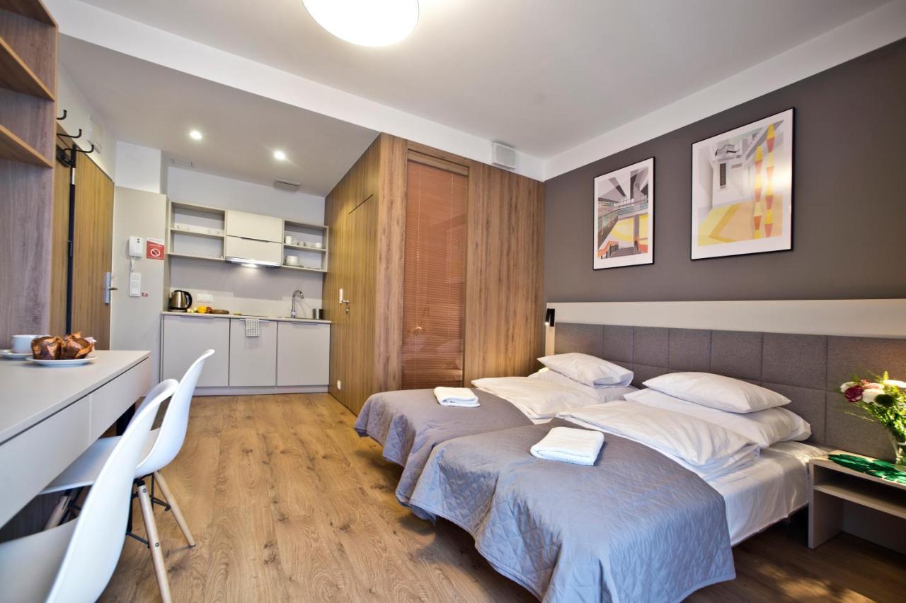 Wolska Residence Serviced Apartments Varsovia Habitación foto