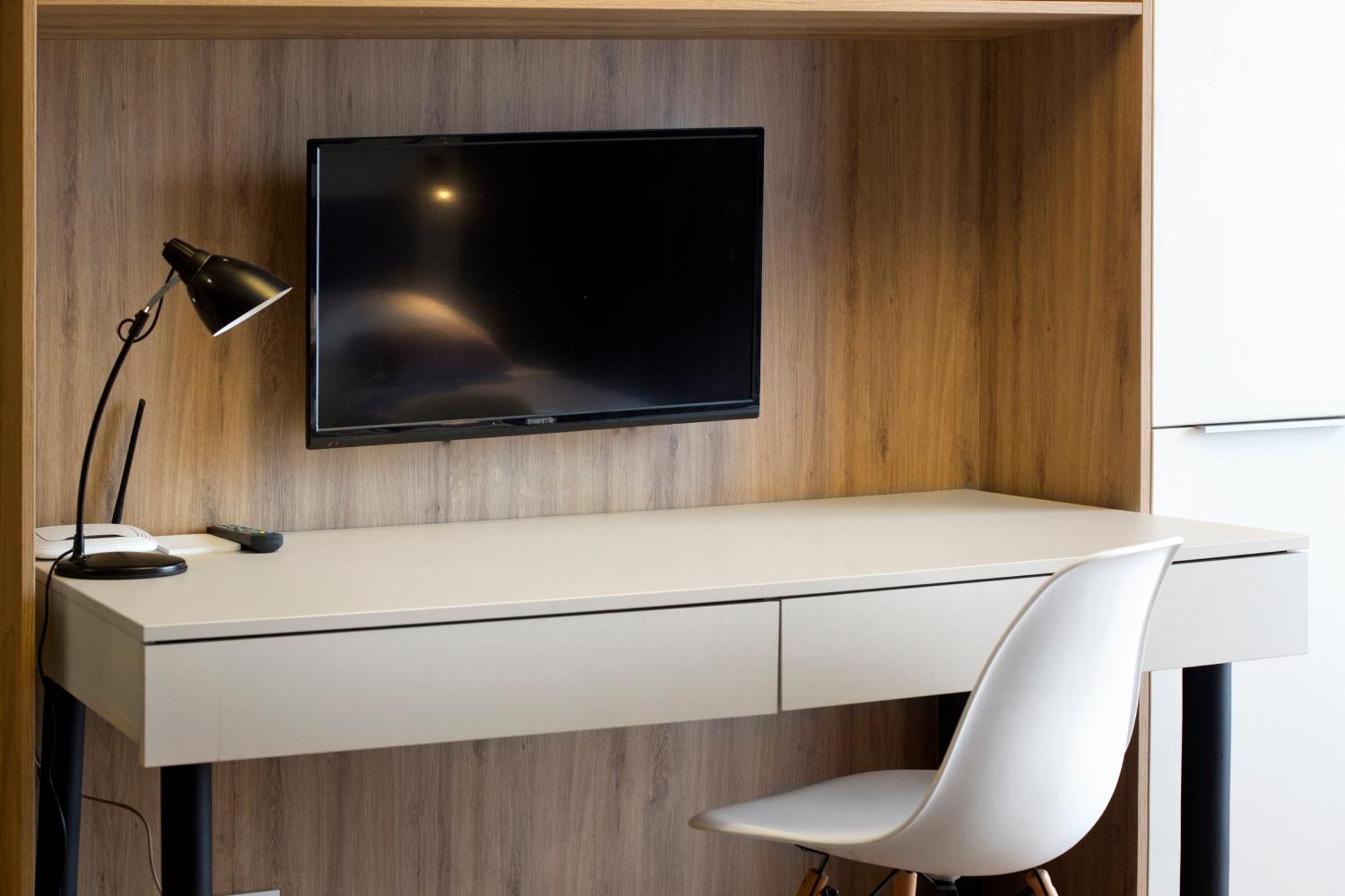 Wolska Residence Serviced Apartments Varsovia Habitación foto
